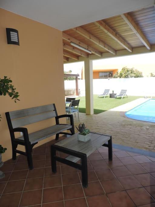 Villa Ventura - Piscina Climatizada & Aire Acondicionado 칼레타데푸스테 외부 사진