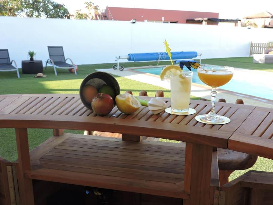 Villa Ventura - Piscina Climatizada & Aire Acondicionado 칼레타데푸스테 외부 사진